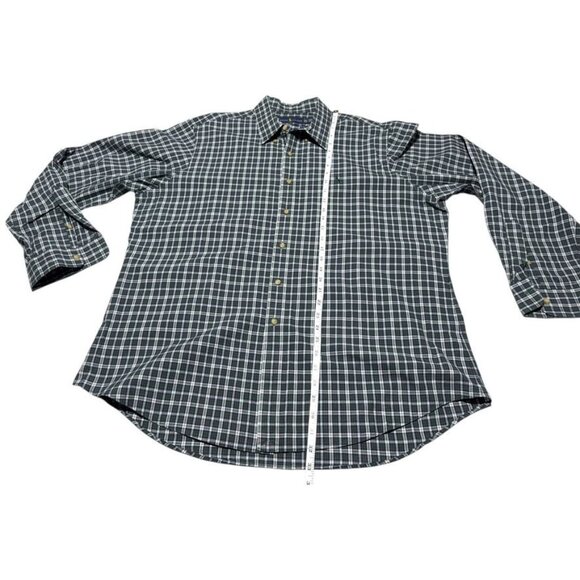 Ralph Lauren Green Plaid Button Front Shirt Size XXL - Picture 4 of 7